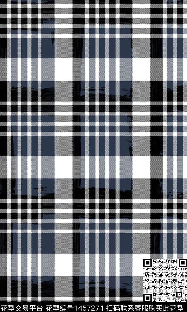 时尚格子大牌风传统印花华亿平台下载（图片编号: 1457274） - 瓦栏（Walan）