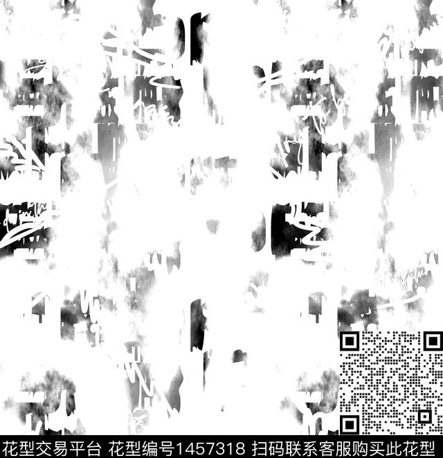 几何字母男装数码印花华亿平台下载（图片编号: 1457318） - 瓦栏（Walan）