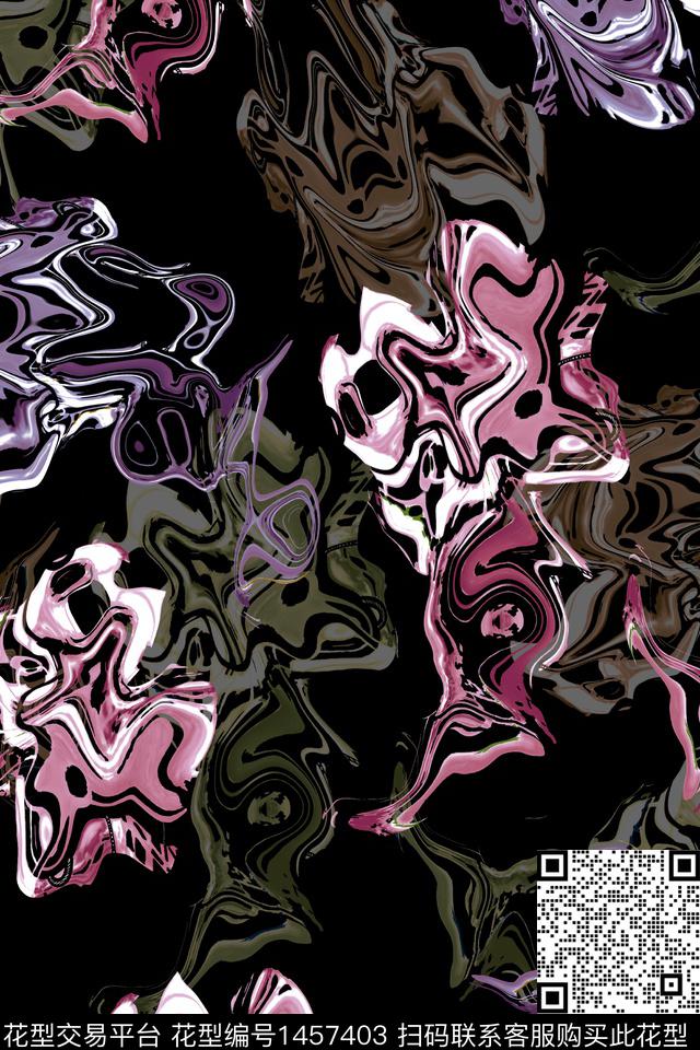 几何肌理大理石数码印花华亿平台下载（图片编号: 1457403） - 瓦栏（Walan）