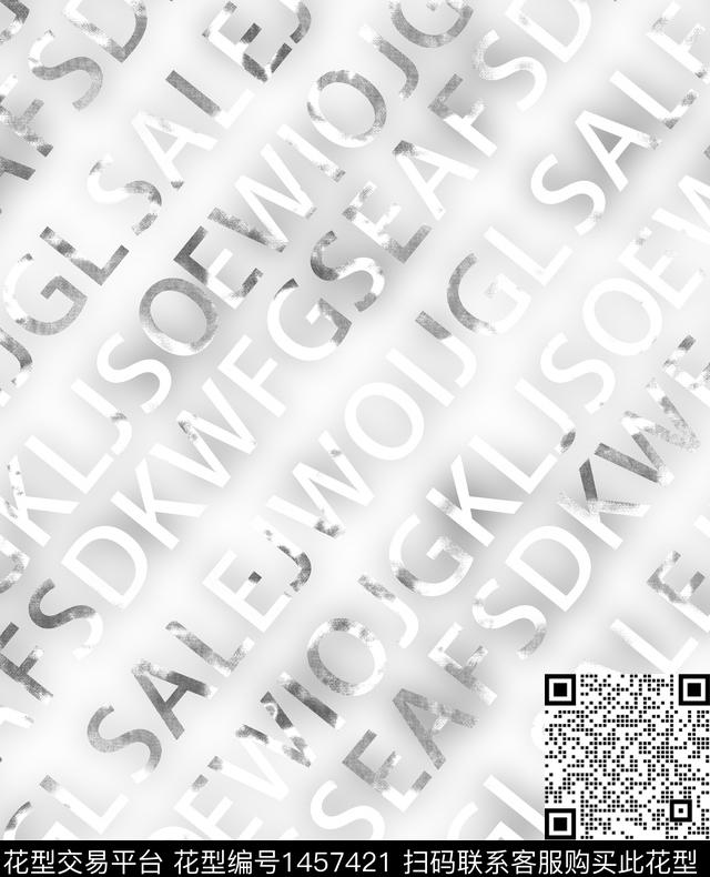 几何字母男装数码印花华亿平台下载（图片编号: 1457421） - 瓦栏（Walan）