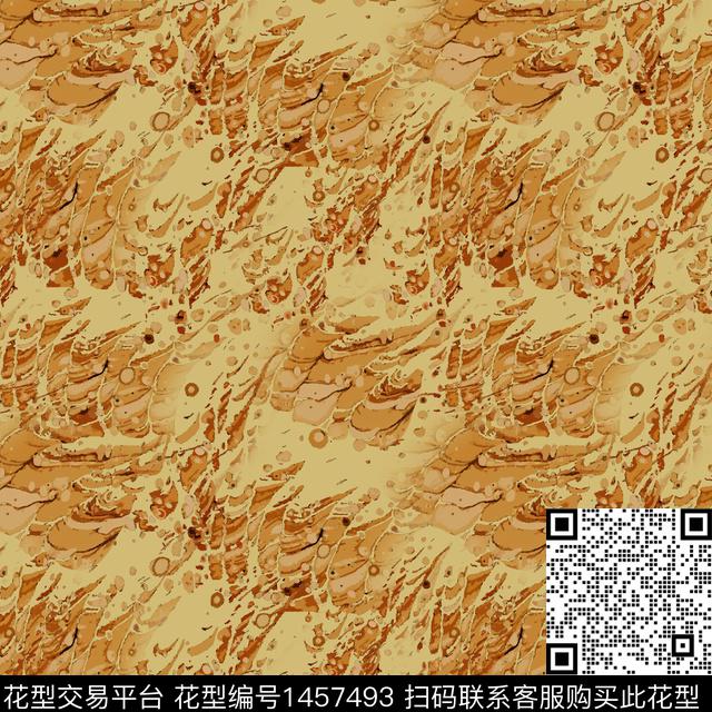 数码华亿平台抽象肌理图案数码印花华亿平台下载（图片编号: 1457493） - 瓦栏（Walan）