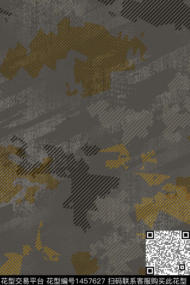 男装纹理迷彩数码印花华亿平台下载（图片编号: 1457627） - 瓦栏（Walan）