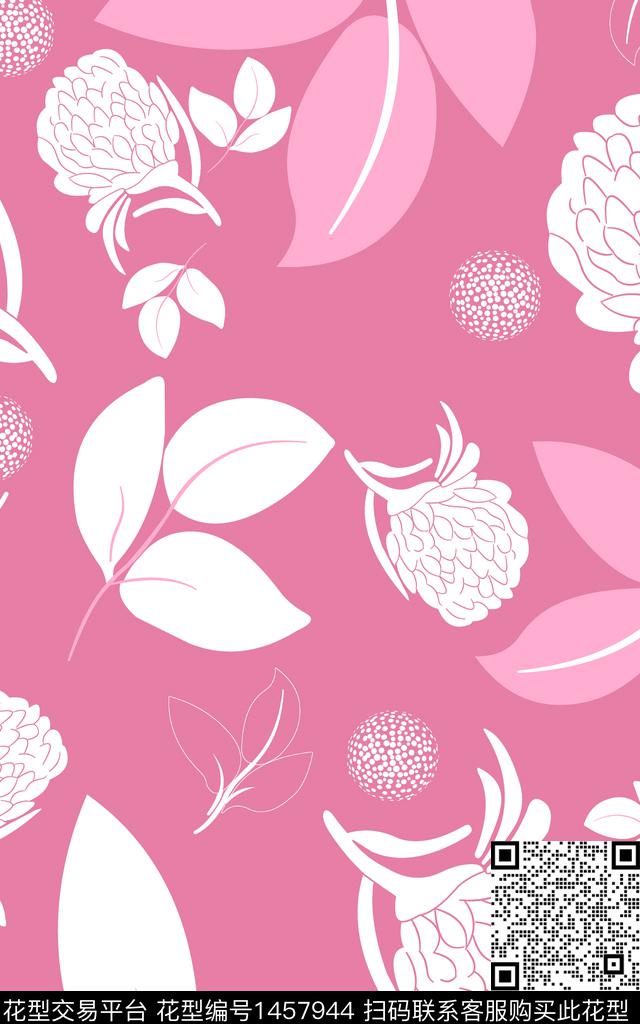 几何女装定位花数码华亿平台数码印花华亿平台下载（图片编号: 1457944） - 瓦栏（Walan）