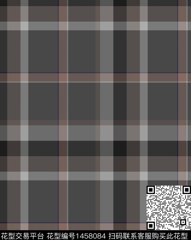 时尚格子大牌风传统印花华亿平台下载（图片编号: 1458084） - 瓦栏（Walan）