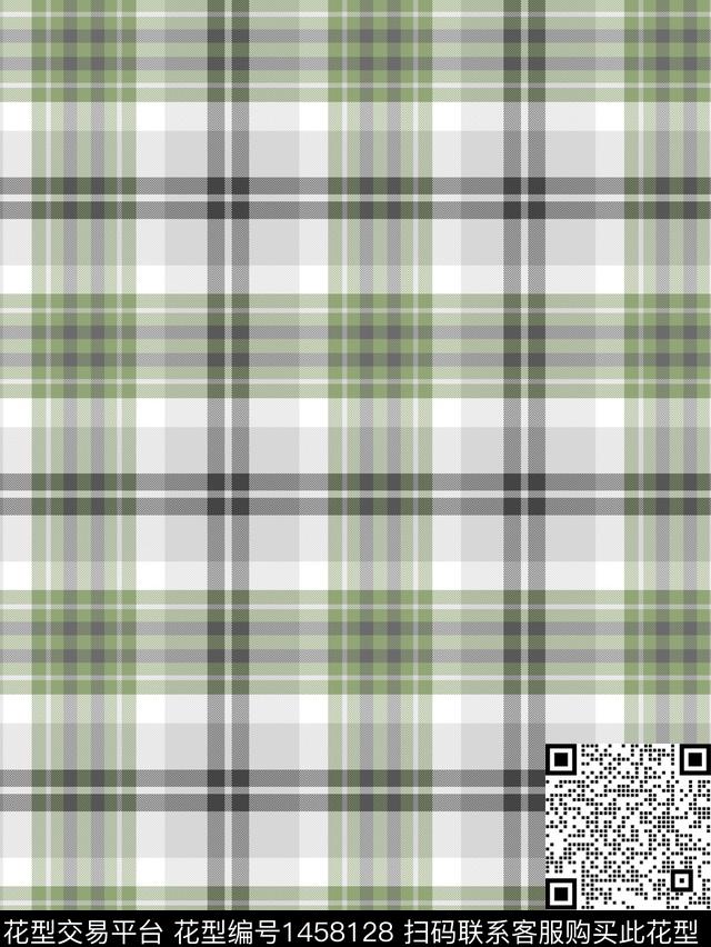 时尚格子大牌风传统印花华亿平台下载（图片编号: 1458128） - 瓦栏（Walan）