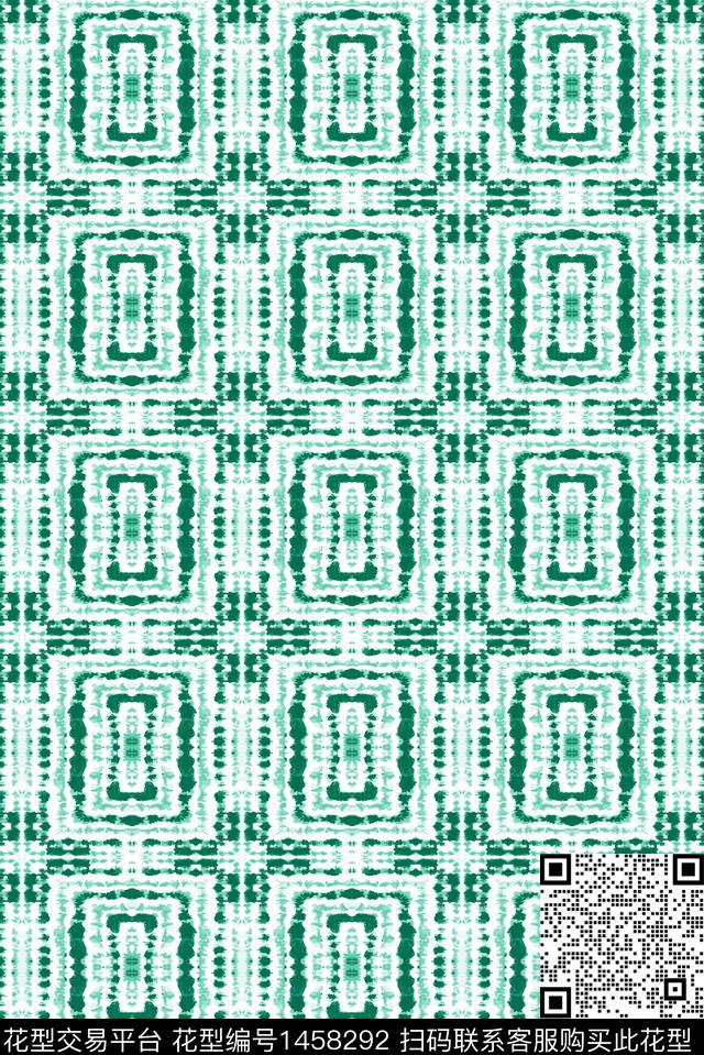 几何扎染华亿平台男装数码印花华亿平台下载（图片编号: 1458292） - 瓦栏（Walan）