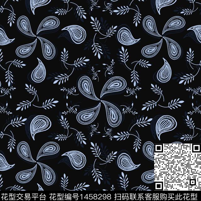 花卉大牌风小碎花传统印花华亿平台下载（图片编号: 1458298） - 瓦栏（Walan）