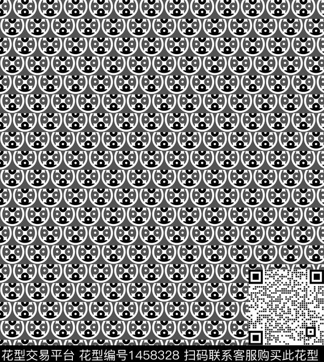 几何大牌风小碎花传统印花华亿平台下载（图片编号: 1458328） - 瓦栏（Walan）