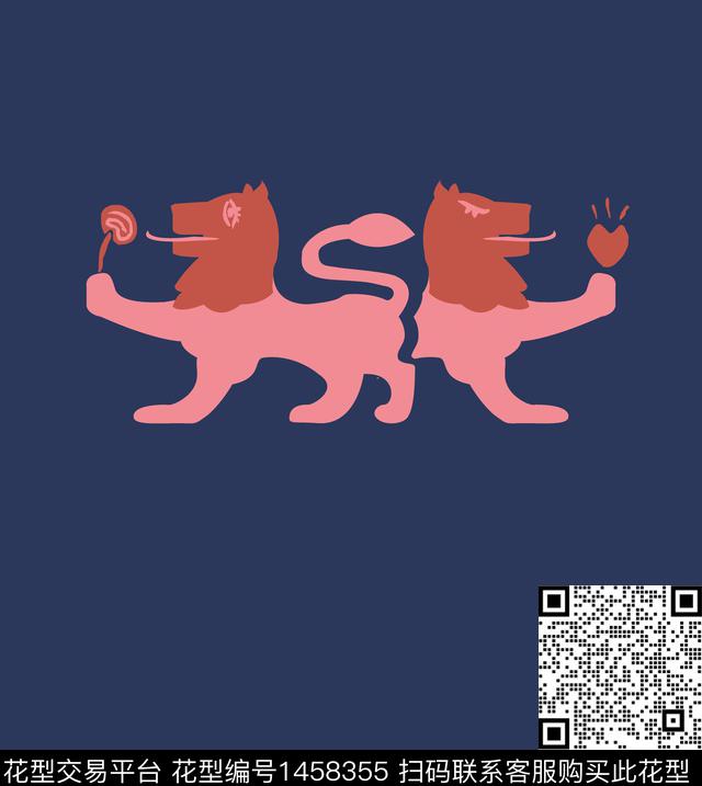 童装定位花卡通传统印花华亿平台下载（图片编号: 1458355） - 瓦栏（Walan）