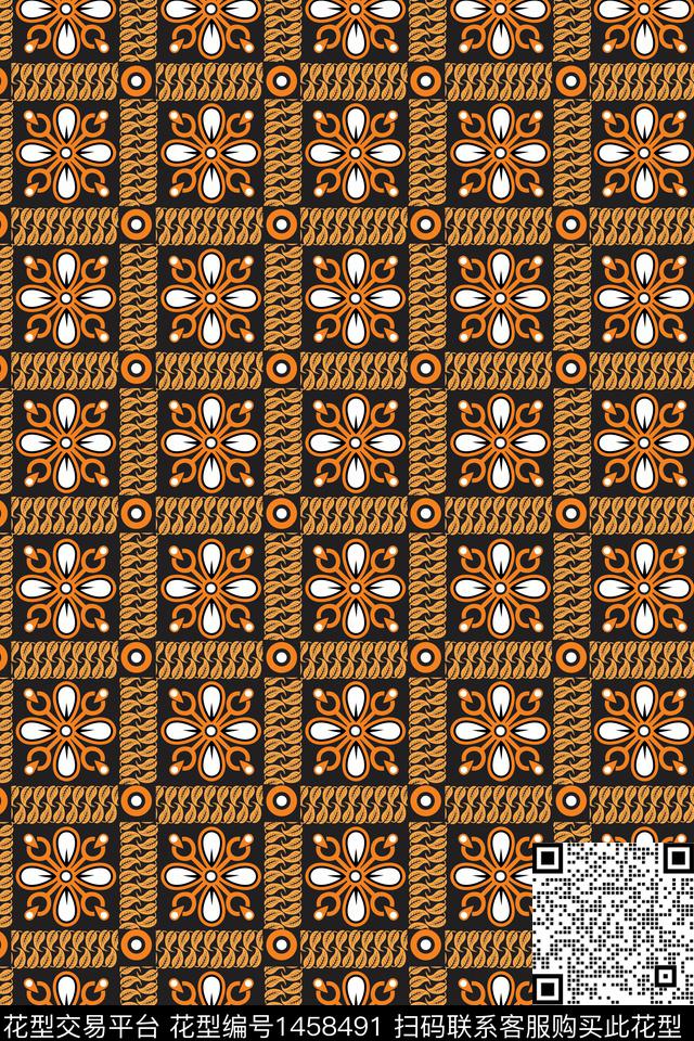蜡染民族风大牌风传统印花华亿平台下载（图片编号: 1458491） - 瓦栏（Walan）
