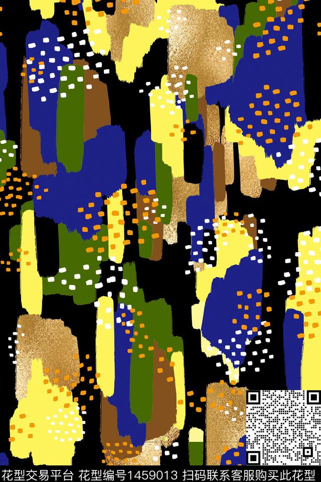 大牌风撞色男装数码印花华亿平台下载（图片编号: 1459013） - 瓦栏（Walan）