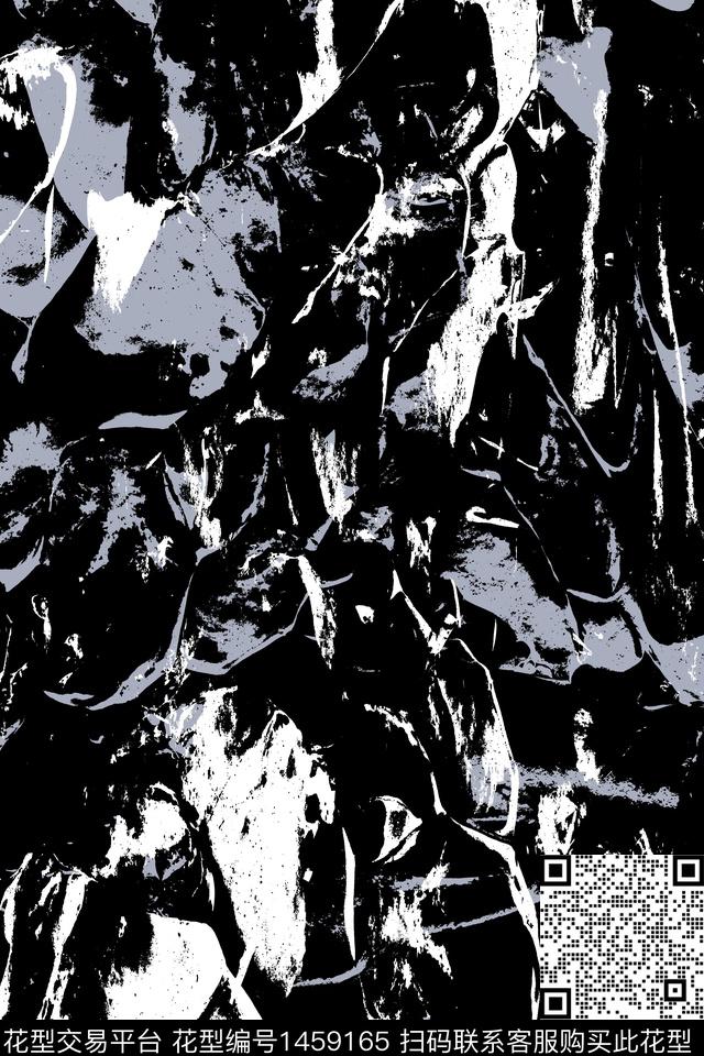 肌理男装抽象传统印花华亿平台下载（图片编号: 1459165） - 瓦栏（Walan）