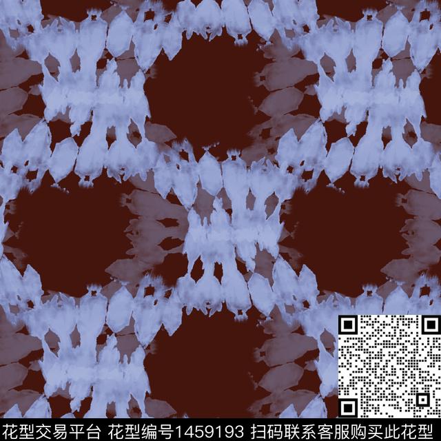 抽象男装数码印花华亿平台下载（图片编号: 1459193） - 瓦栏（Walan）