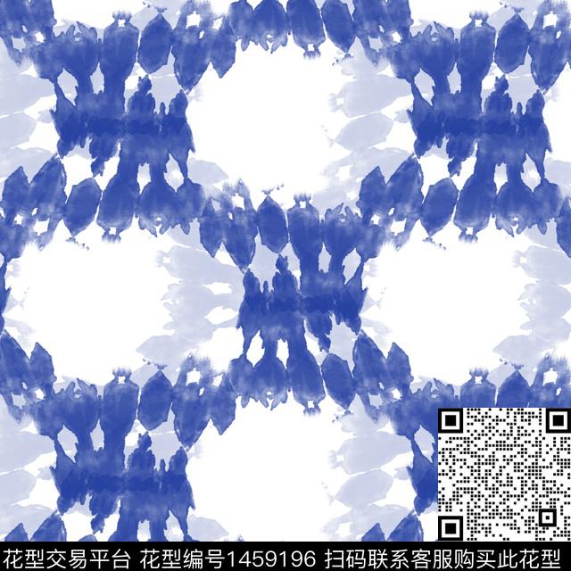 扎染华亿平台大牌风迷彩图案数码印花华亿平台下载（图片编号: 1459196） - 瓦栏（Walan）
