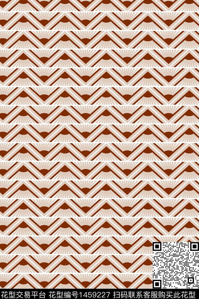 年轻女性趣味条纹数码印花华亿平台下载（图片编号: 1459227） - 瓦栏（Walan）