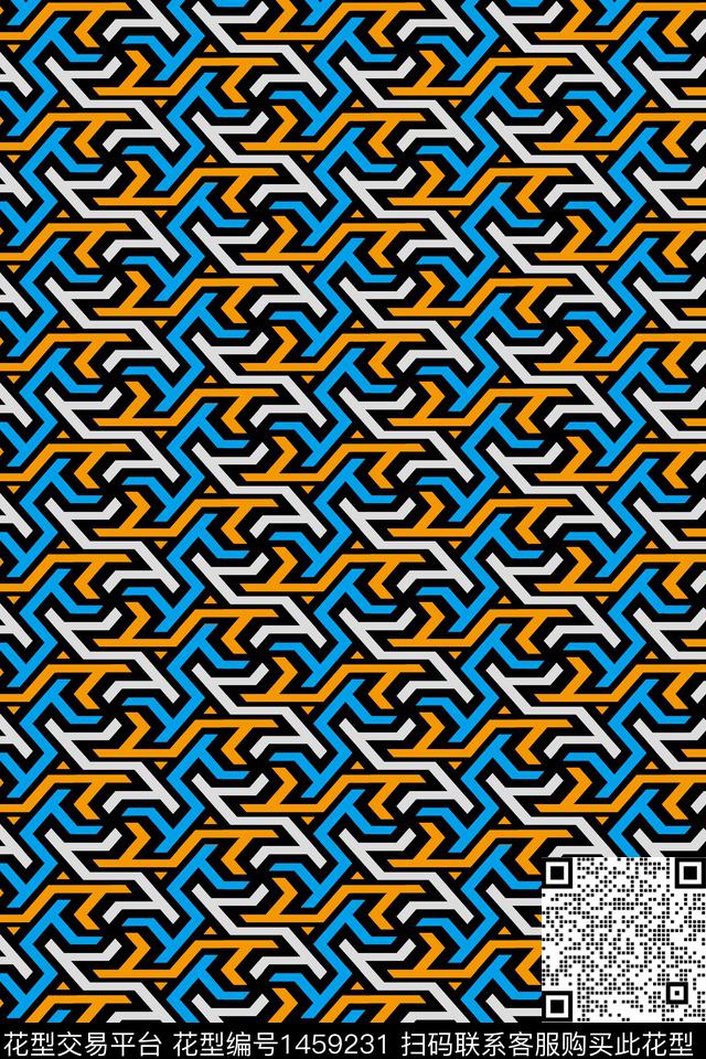 字母年轻女性趣味数码印花华亿平台下载（图片编号: 1459231） - 瓦栏（Walan）