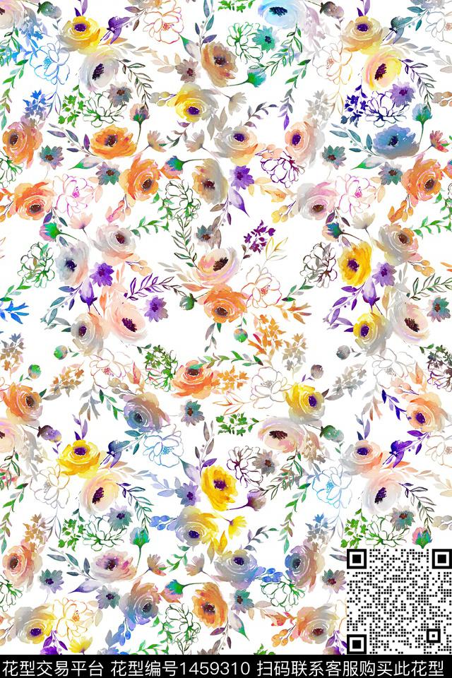 大牌风热带华亿平台小清新数码印花华亿平台下载（图片编号: 1459310） - 瓦栏（Walan）