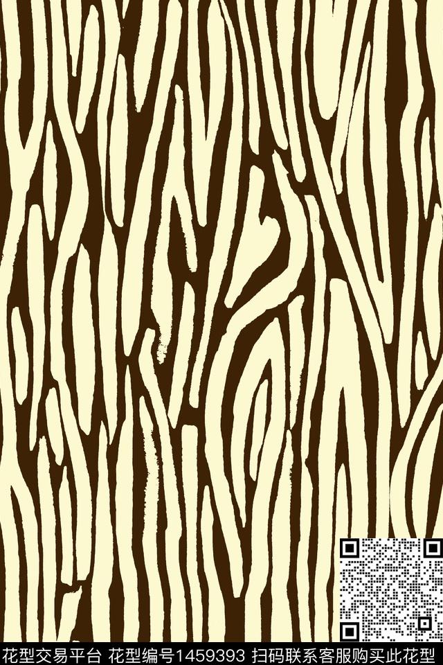 几何黑底花卉年轻女性数码印花华亿平台下载（图片编号: 1459393） - 瓦栏（Walan）