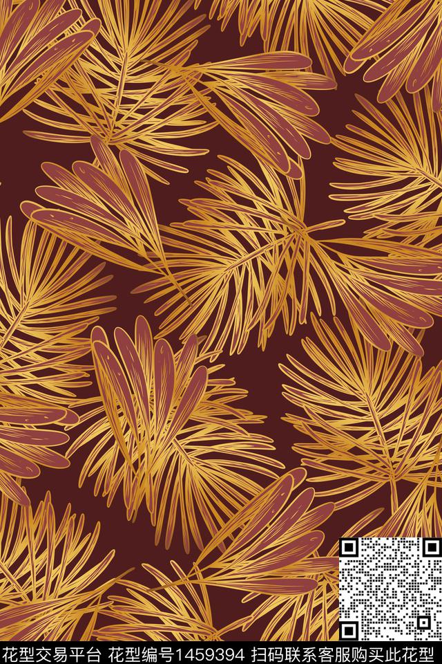 女装花卉大牌风数码印花华亿平台下载（图片编号: 1459394） - 瓦栏（Walan）