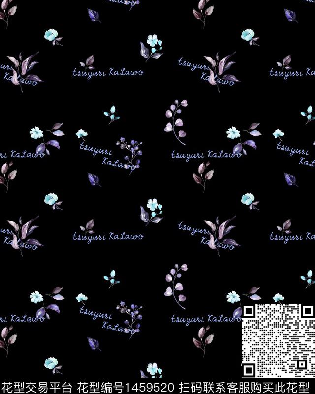 花卉热带华亿平台小碎花数码印花华亿平台下载（图片编号: 1459520） - 瓦栏（Walan）