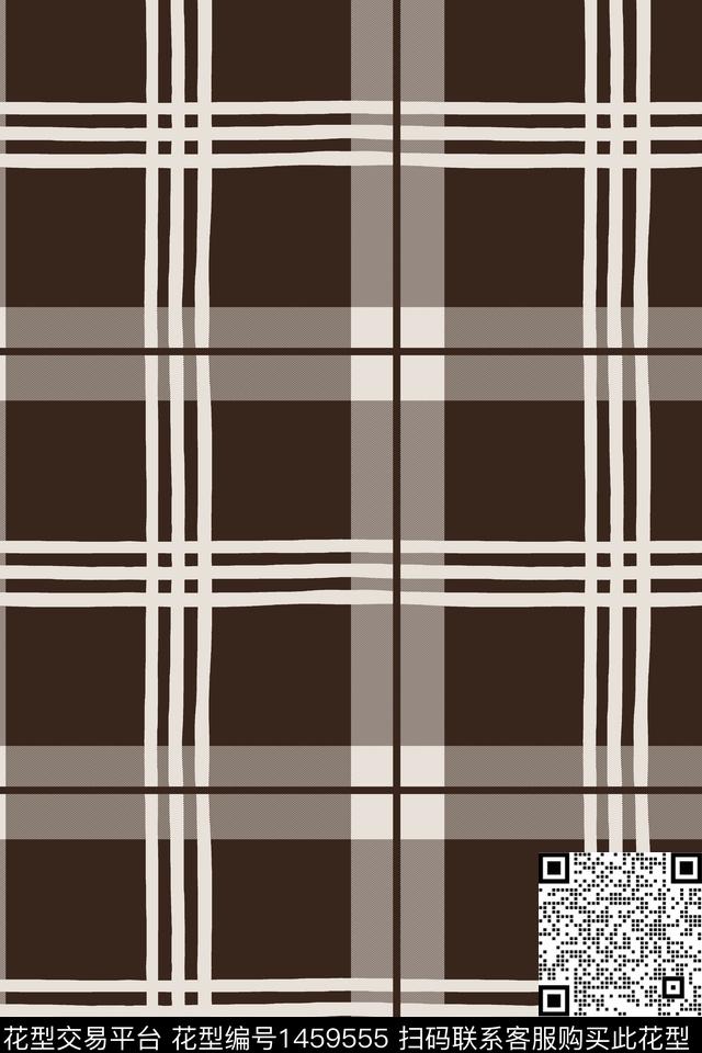 几何格子大牌风传统印花华亿平台下载（图片编号: 1459555） - 瓦栏（Walan）