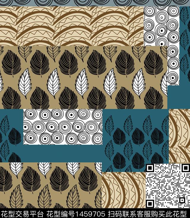 连衣裙女装民族风数码印花华亿平台下载（图片编号: 1459705） - 瓦栏（Walan）