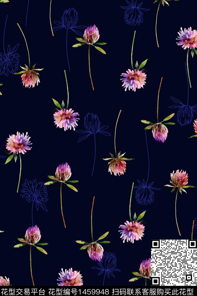 数码华亿平台花卉小碎花数码印花华亿平台下载（图片编号: 1459948） - 瓦栏（Walan）