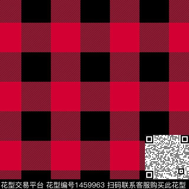 几何格子英伦数码印花华亿平台下载（图片编号: 1459963） - 瓦栏（Walan）