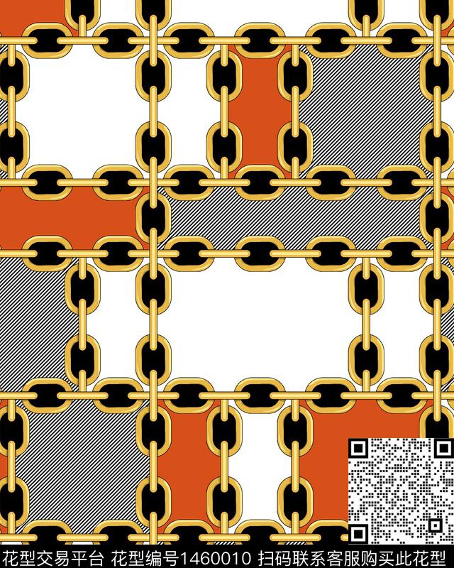 连衣裙女装链条数码印花华亿平台下载（图片编号: 1460010） - 瓦栏（Walan）