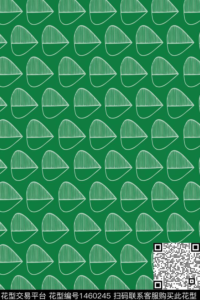 男装满版花趣味绿色数码印花华亿平台下载（图片编号: 1460245） - 瓦栏（Walan）
