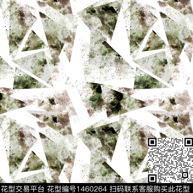几何扎染华亿平台大牌风数码印花华亿平台下载（图片编号: 1460264） - 瓦栏（Walan）