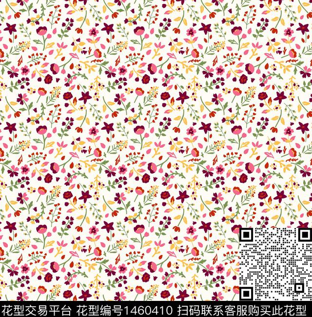 大牌风小碎花清新风传统印花华亿平台下载（图片编号: 1460410） - 瓦栏（Walan）
