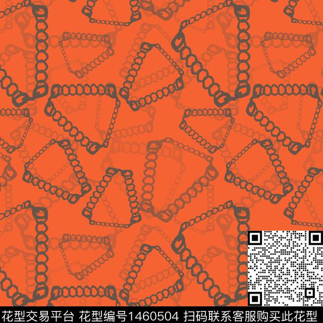 三角形链条传统印花华亿平台下载（图片编号: 1460504） - 瓦栏（Walan）