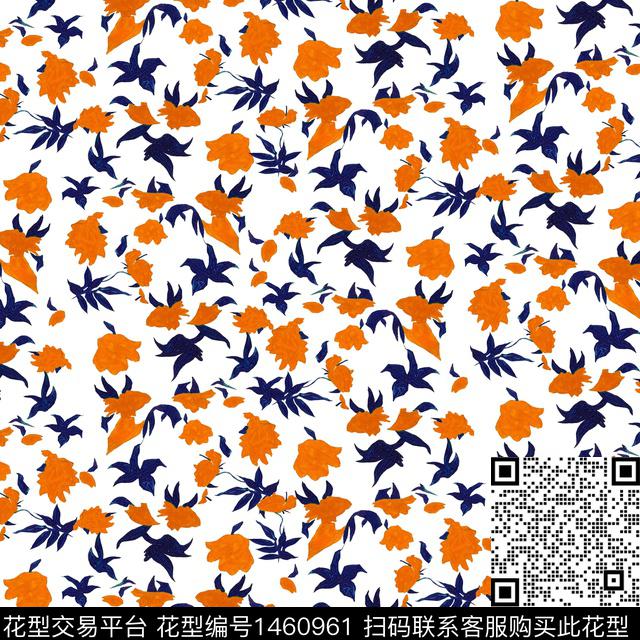 向日葵大牌风2022春夏数码印花华亿平台下载（图片编号: 1460961） - 瓦栏（Walan）