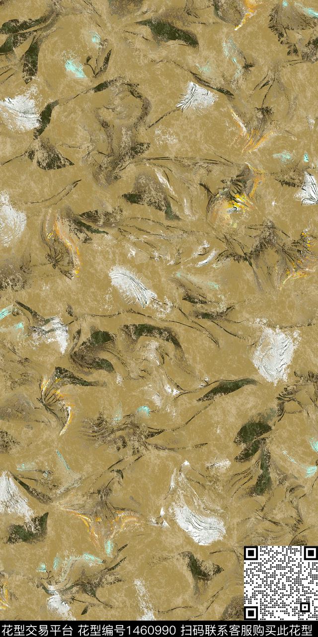 肌理复古大牌风数码印花华亿平台下载（图片编号: 1460990） - 瓦栏（Walan）