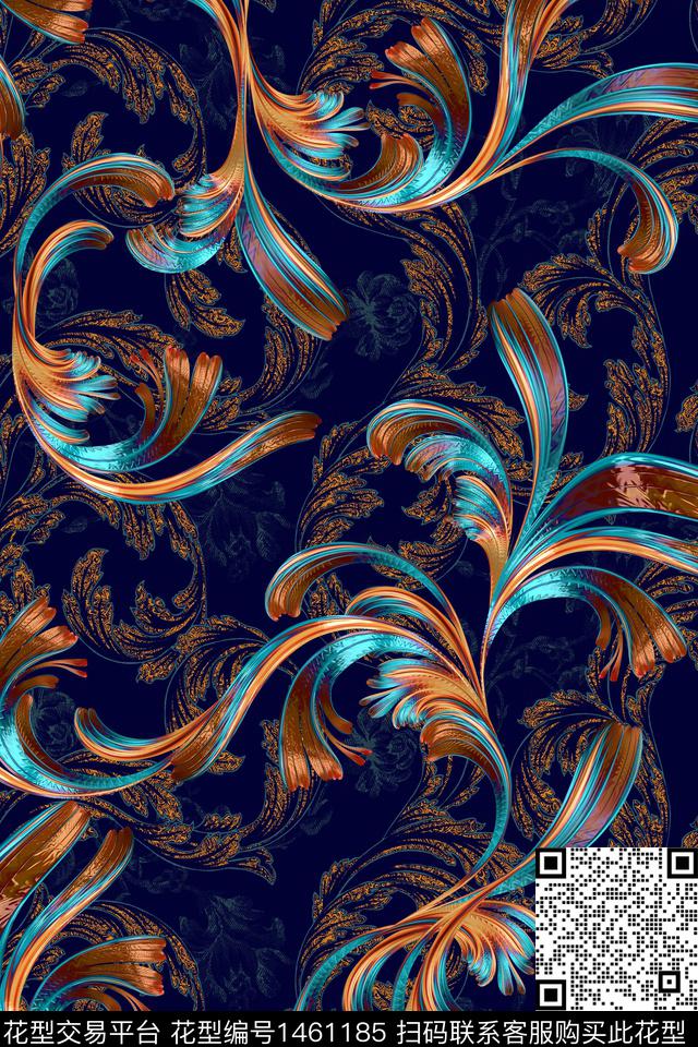 纸印花民族风包金华亿平台数码印花华亿平台下载（图片编号: 1461185） - 瓦栏（Walan）