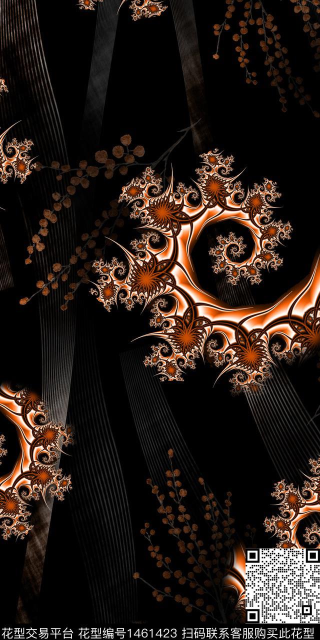 几何民族风雕印华亿平台数码印花华亿平台下载（图片编号: 1461423） - 瓦栏（Walan）