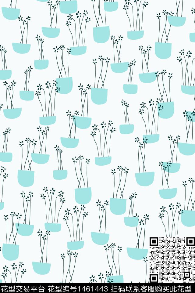 几何趋势华亿平台简约数码印花华亿平台下载（图片编号: 1461443） - 瓦栏（Walan）