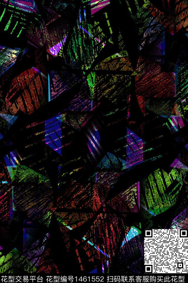 字母男装满版花格子数码印花华亿平台下载（图片编号: 1461552） - 瓦栏（Walan）