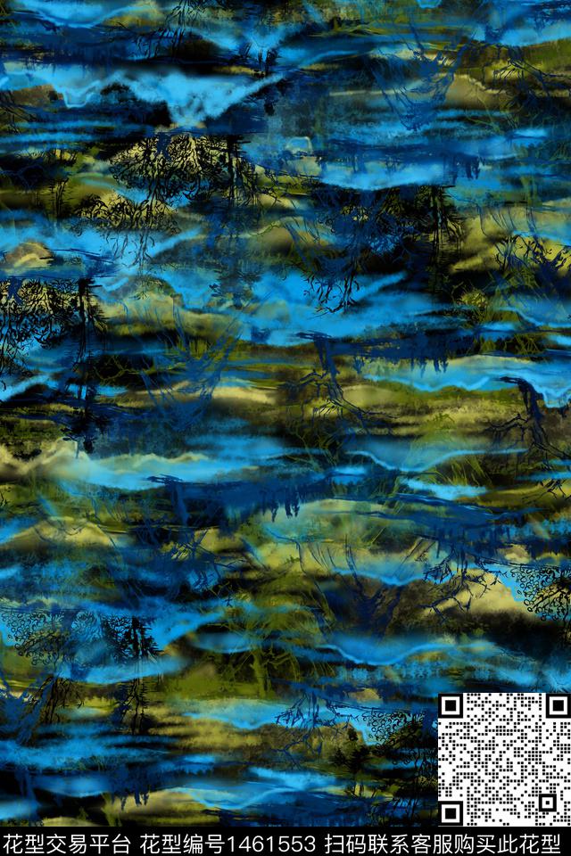 字母男装满版花格子数码印花华亿平台下载（图片编号: 1461553） - 瓦栏（Walan）