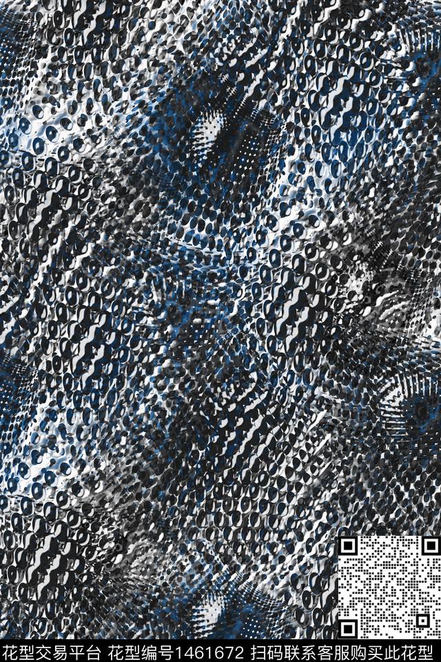 抽象男装户外家居服数码印花华亿平台下载（图片编号: 1461672） - 瓦栏（Walan）