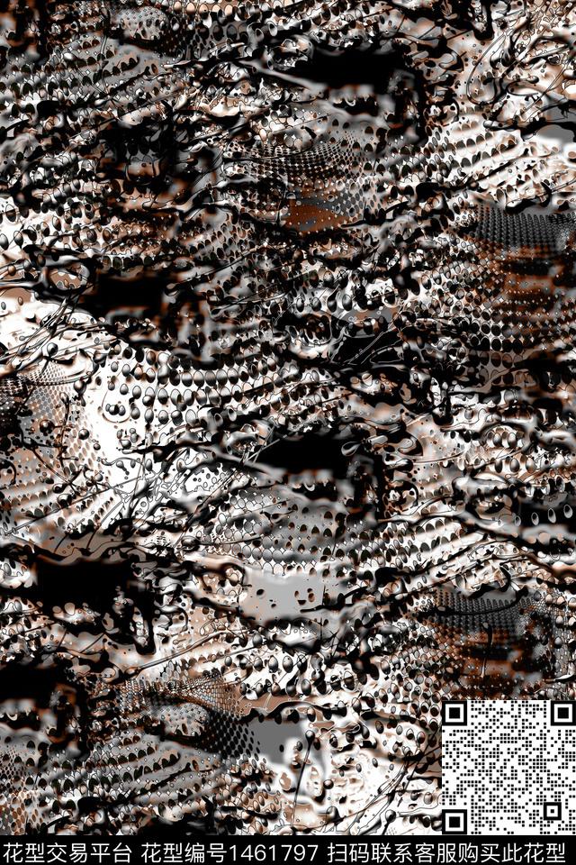 抽象男装户外家居服传统印花华亿平台下载（图片编号: 1461797） - 瓦栏（Walan）