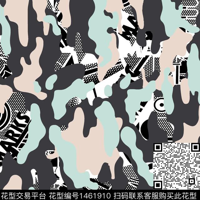 波点审男装满版花传统印花华亿平台下载（图片编号: 1461910） - 瓦栏（Walan）