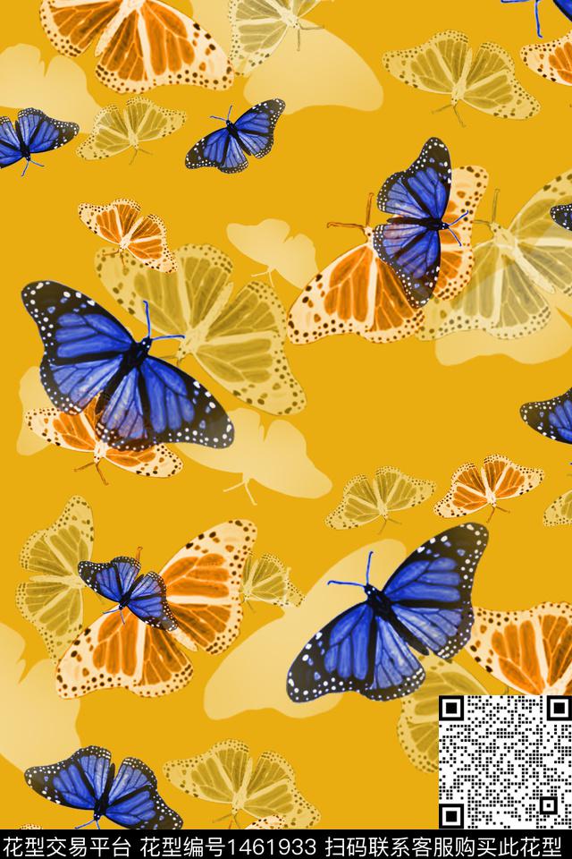 动物年轻女性大牌风数码印花华亿平台下载（图片编号: 1461933） - 瓦栏（Walan）