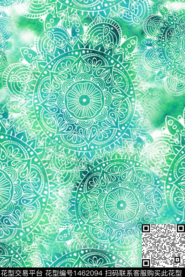 纹理单色花纹数码印花华亿平台下载（图片编号: 1462094） - 瓦栏（Walan）