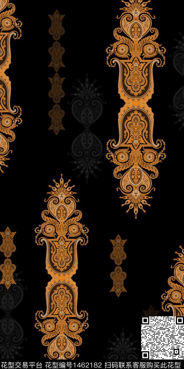 几何民族风雕印华亿平台数码印花华亿平台下载（图片编号: 1462182） - 瓦栏（Walan）