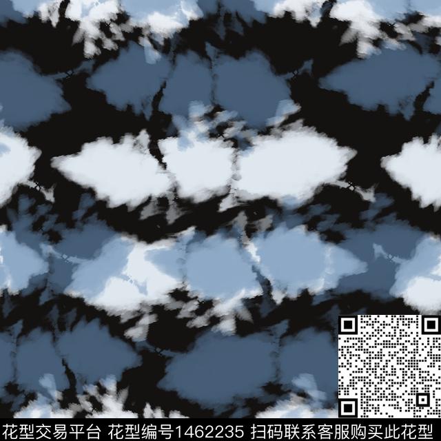 扎染风格线条笔触民族风图案数码印花华亿平台下载（图片编号: 1462235） - 瓦栏（Walan）