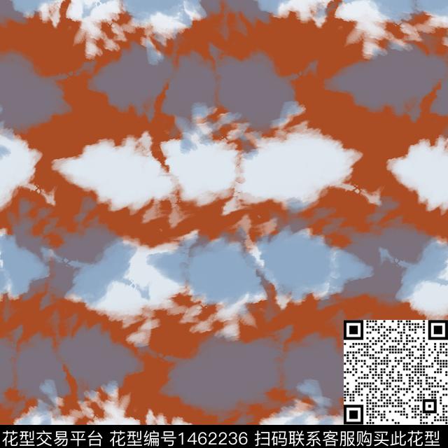 扎染风格线条笔触民族风图案数码印花华亿平台下载（图片编号: 1462236） - 瓦栏（Walan）