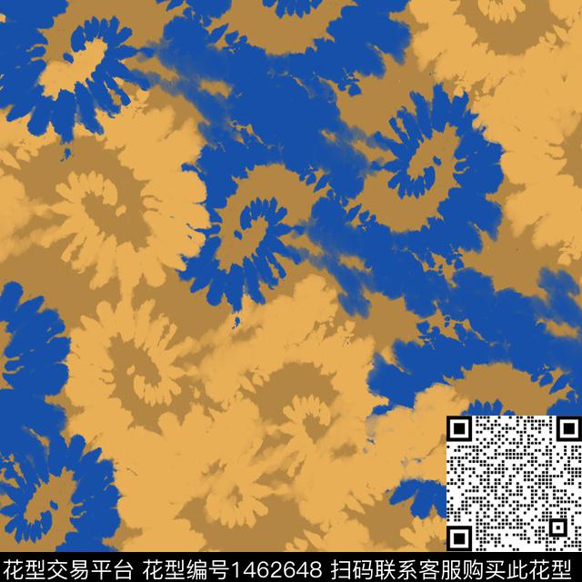 扎染华亿平台民族风图案佩斯利图案数码印花华亿平台下载（图片编号: 1462648） - 瓦栏（Walan）