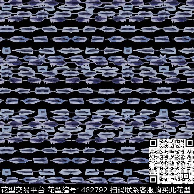 几何条纹图案线条笔触传统印花华亿平台下载（图片编号: 1462792） - 瓦栏（Walan）